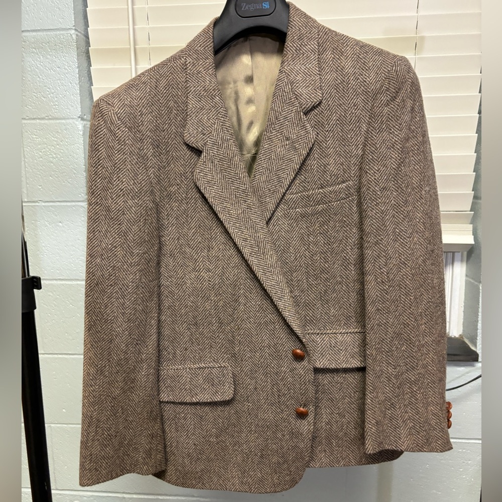 Barney’s New York Tweed Coat